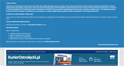 Desktop Screenshot of kurierostrolecki.pl